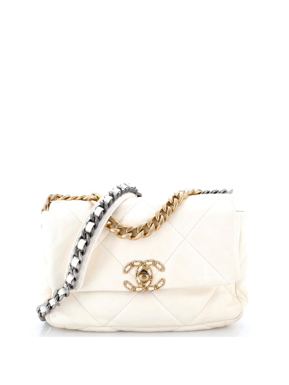 Chanel 19 Flap Bag Quilted Leather #283521C47B